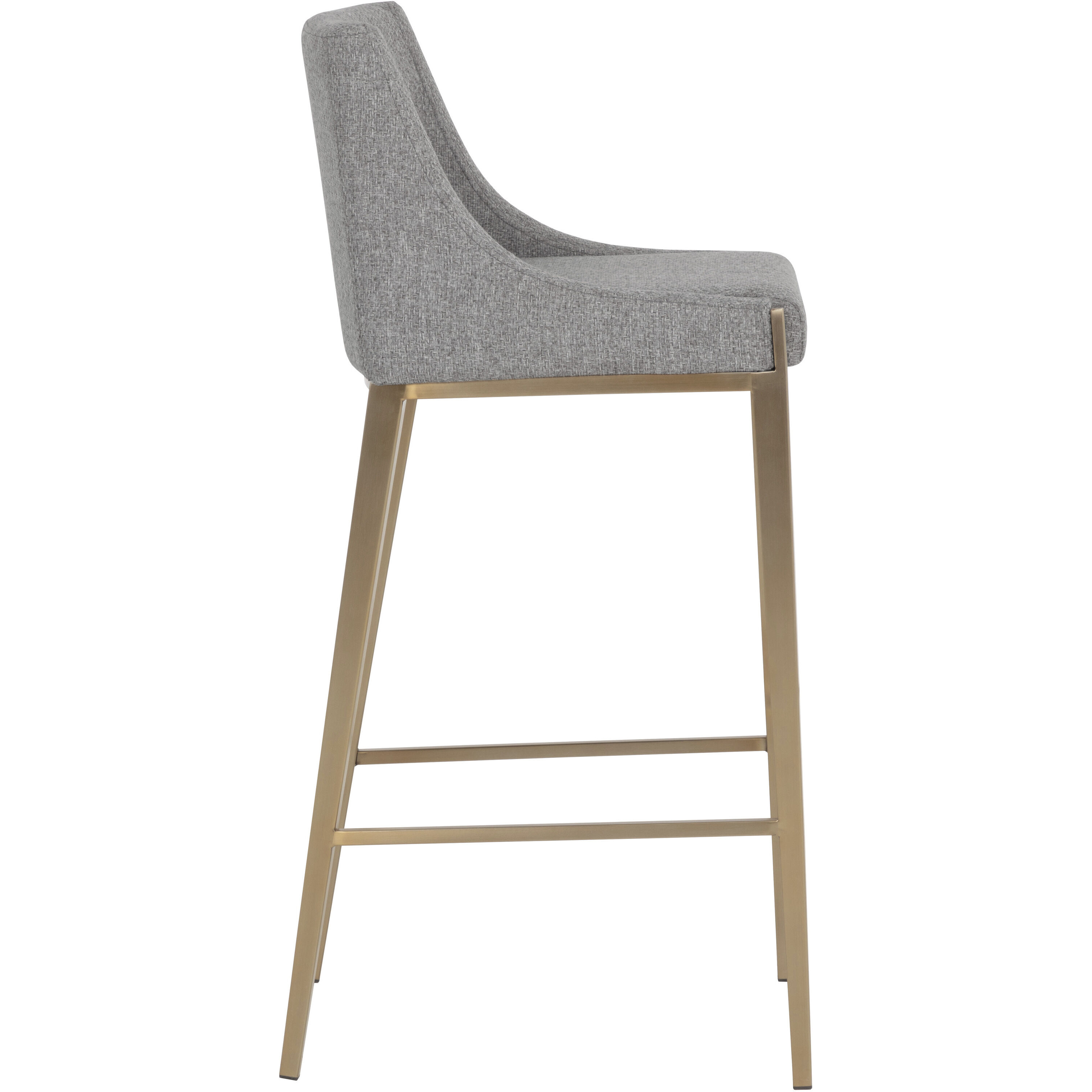 Dionne 40.75 inch Monument Pebble Barstool